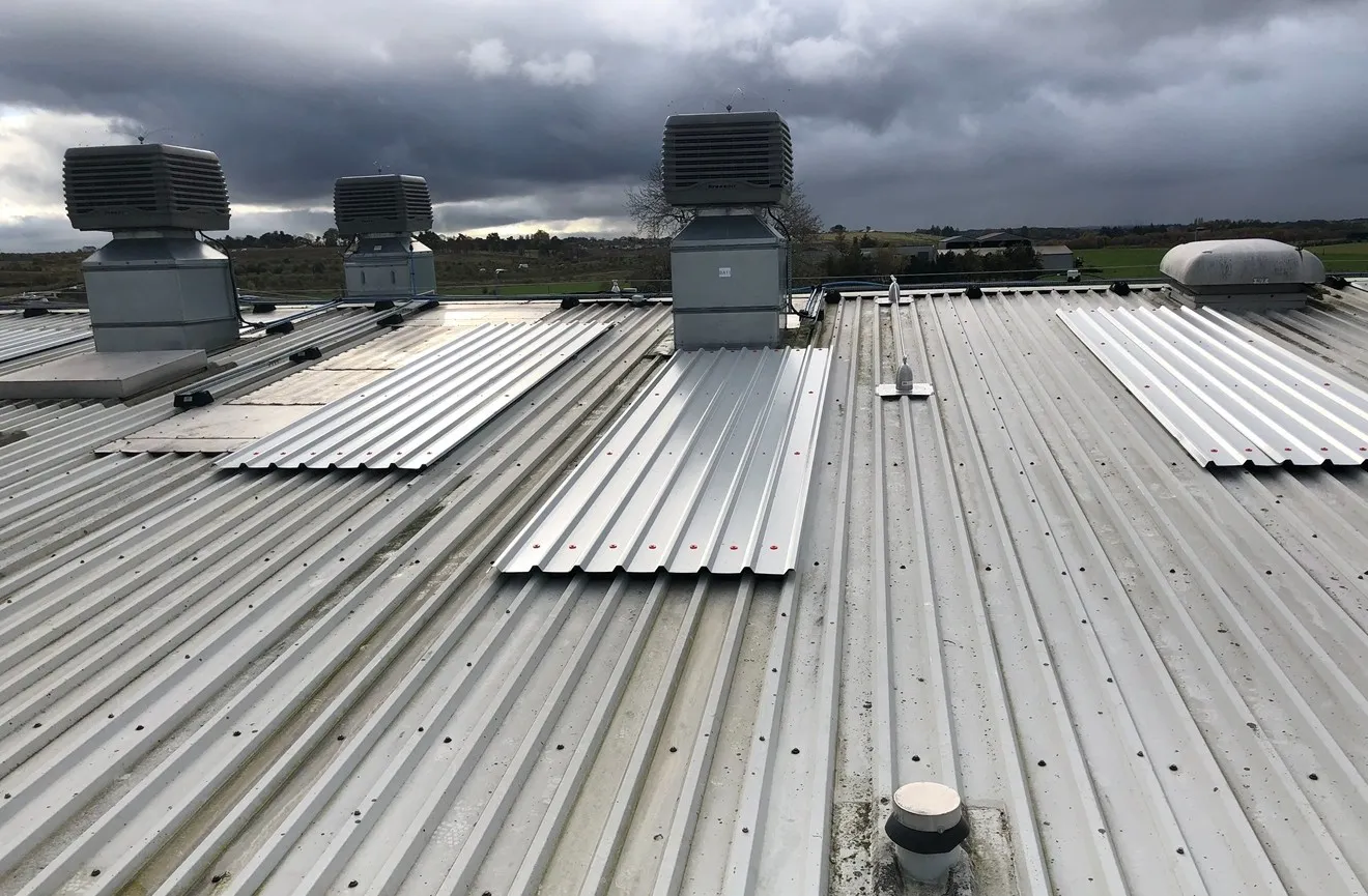 Industrial roof repairs in Cumbernauld Scotland
